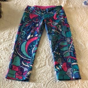 Lilly Pulitzer cropped leggings